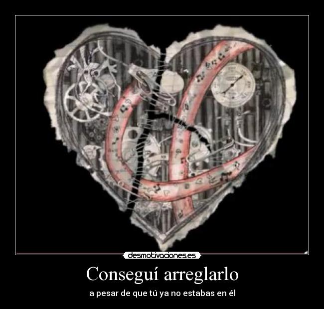 Conseguí arreglarlo -