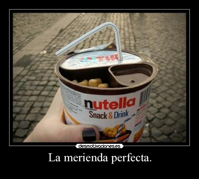 La merienda perfecta. - 