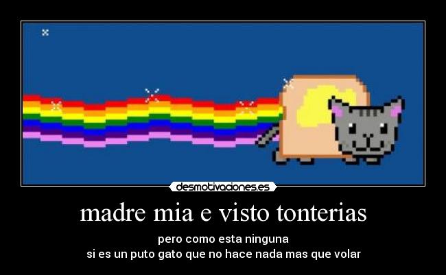 madre mia e visto tonterias - 