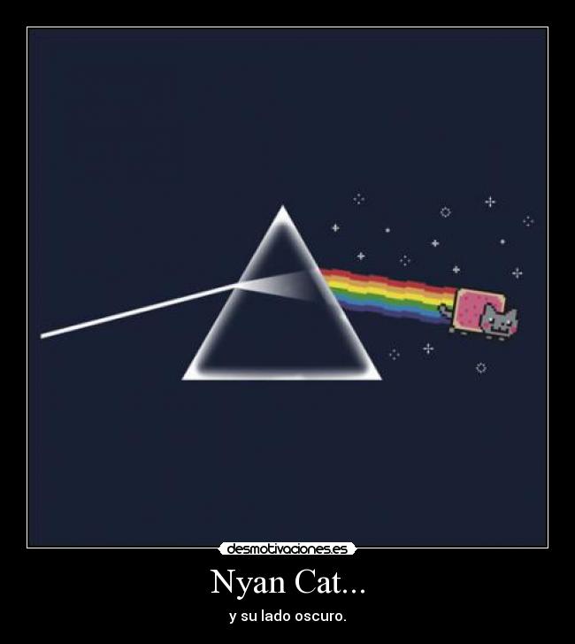 Nyan Cat... - y su lado oscuro.