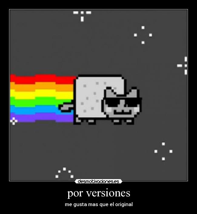 por versiones - me gusta mas que el original