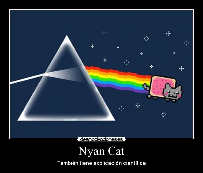 Nyan Cat - También tiene explicación científica