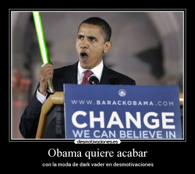 Obama quiere acabar - 