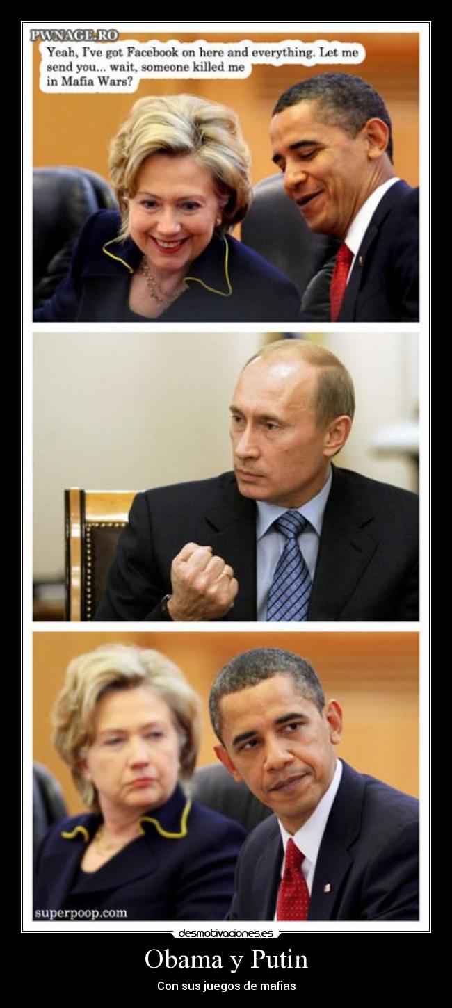 Obama y Putin - 