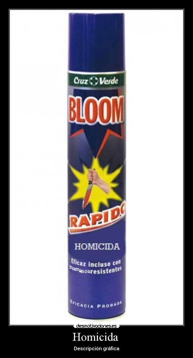 Homicida - Descripción gráfica
