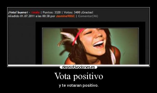 Vota positivo - 