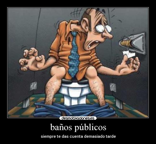 baños públicos -