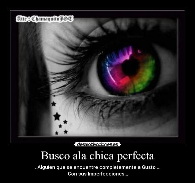 Busco ala chica perfecta - 