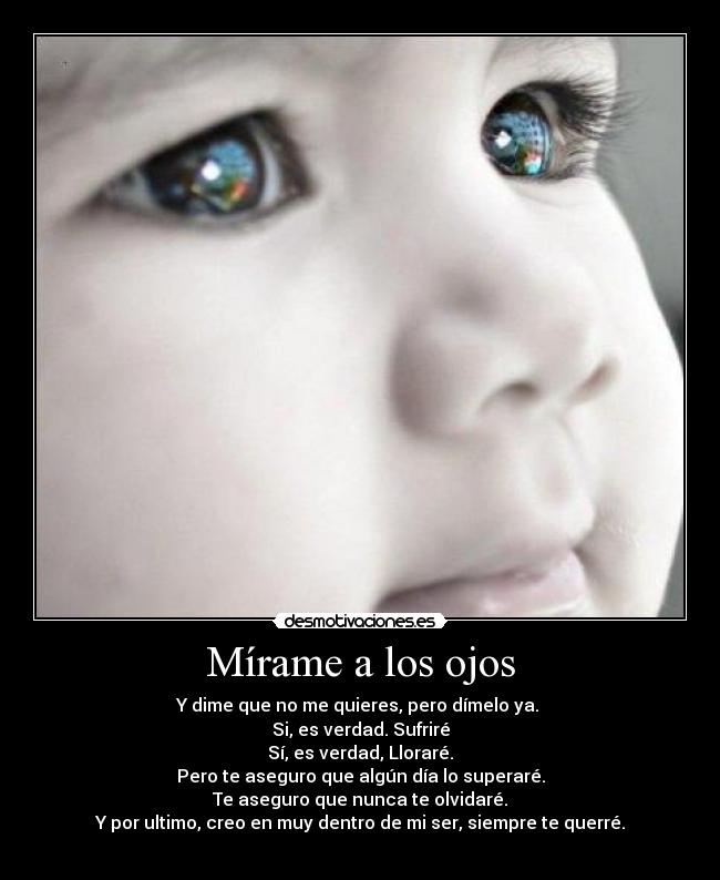 Mírame a los ojos - 