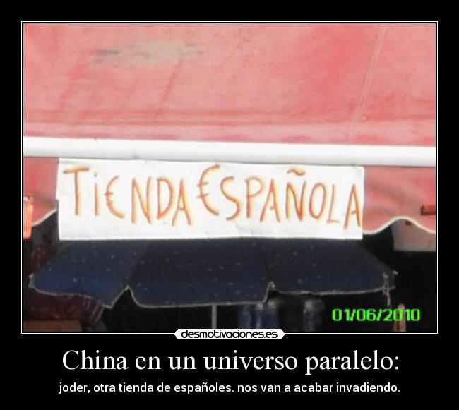 China en un universo paralelo: -