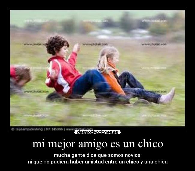 mi mejor amigo es un chico -