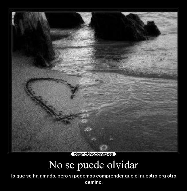 No se puede olvidar -