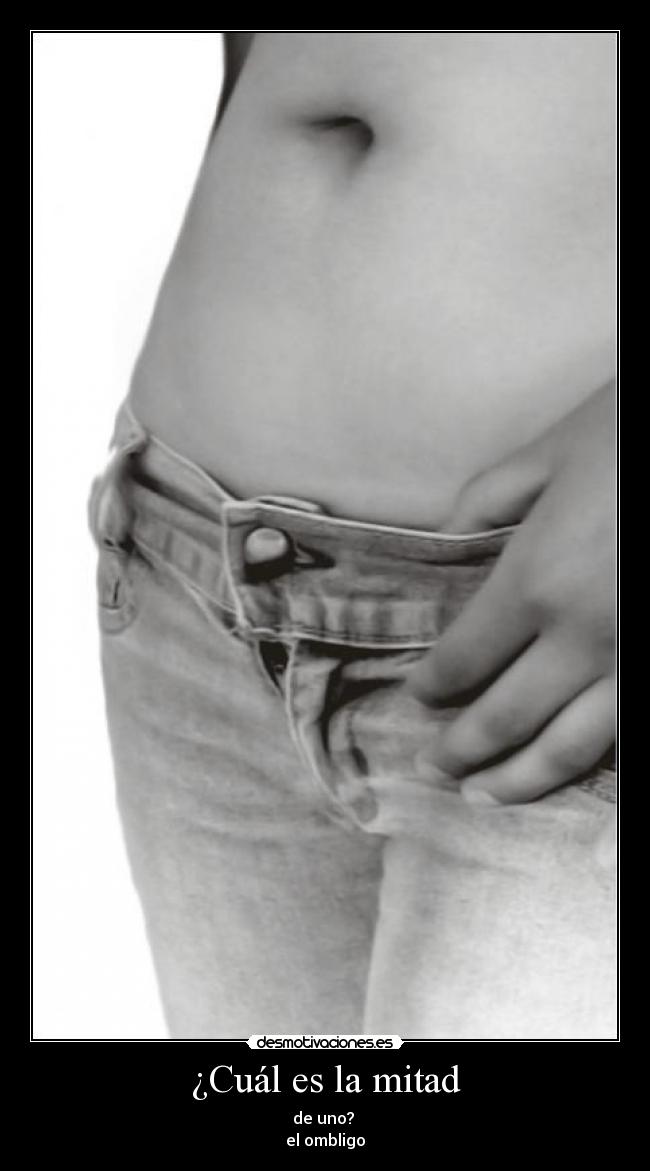 ¿Cuál es la mitad -