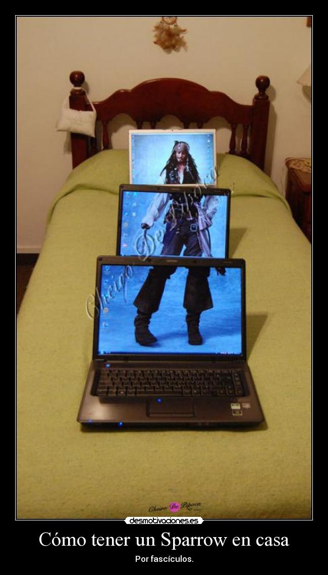 carteles casa sparrow desmotivaciones