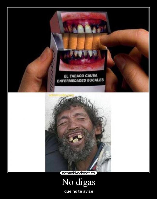 No digas - que no te avisé