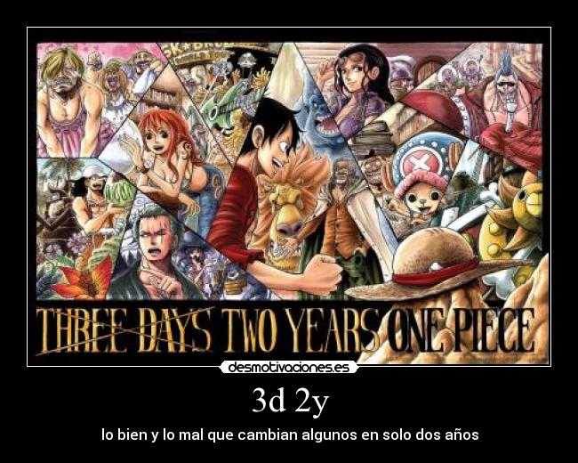 carteles one piece desmotivaciones