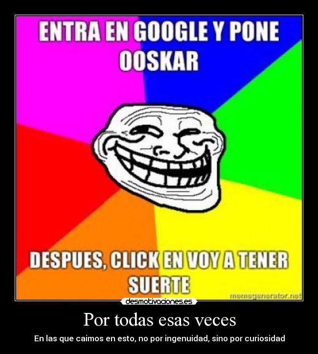 Por todas esas veces - 