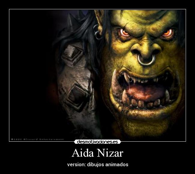 Aida Nizar - version: dibujos animados