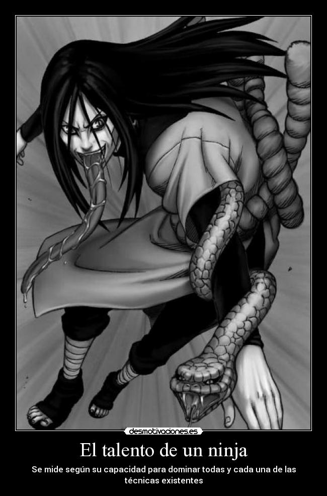El talento de un ninja -