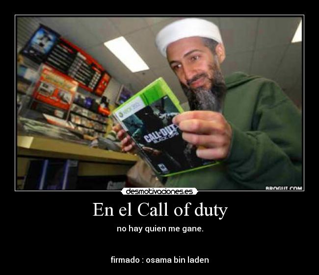 En el Call of duty -