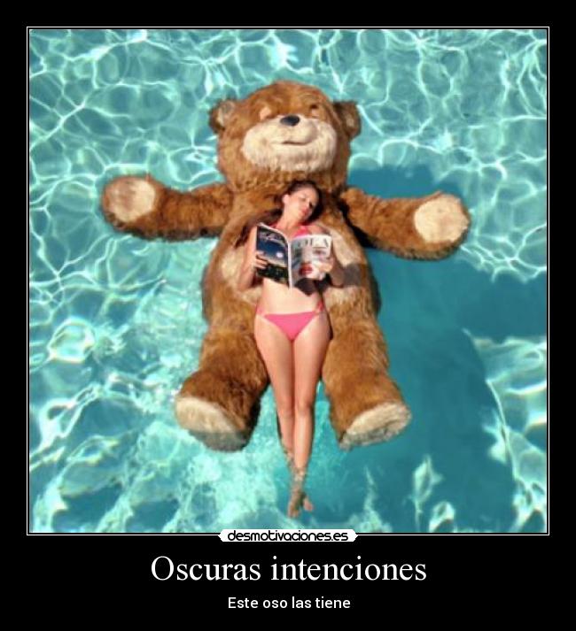 Oscuras intenciones -