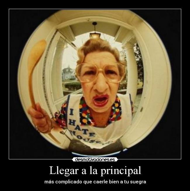 Llegar a la principal - 