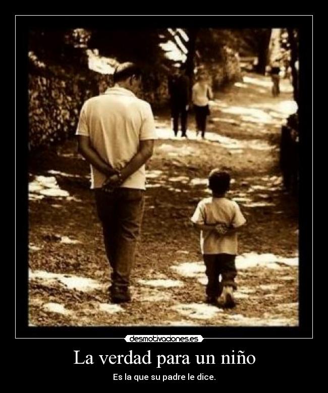 La verdad para un niño -