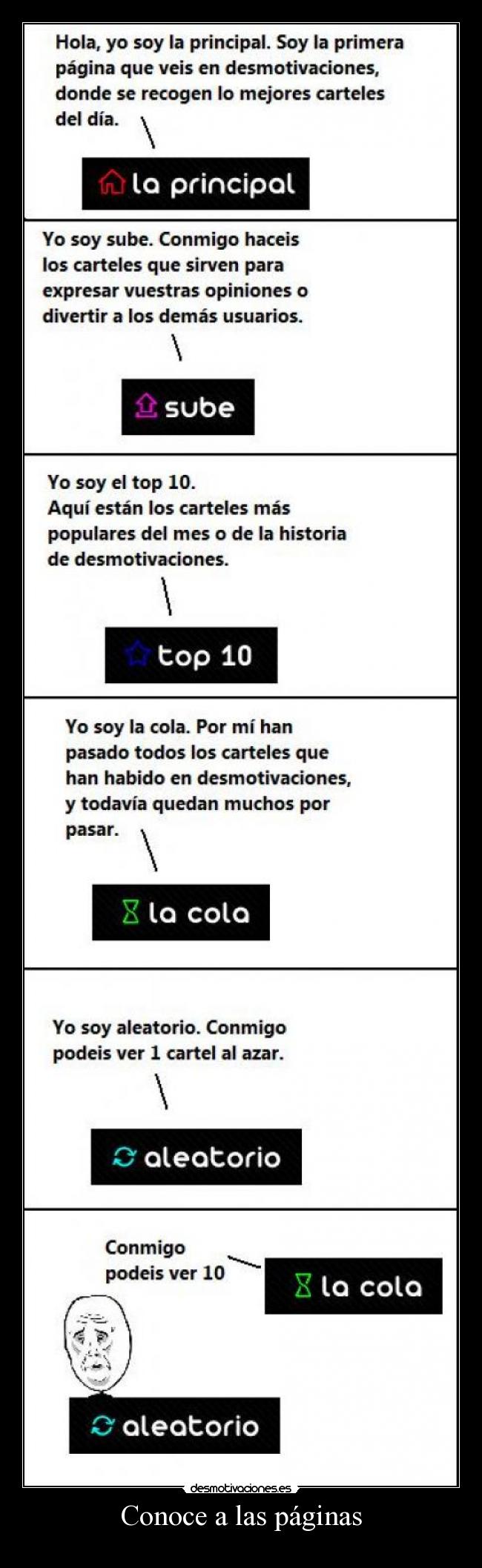 carteles paginas desmotivaciones