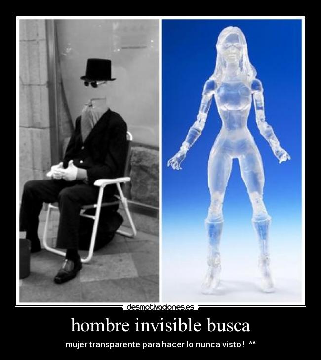 hombre invisible busca -