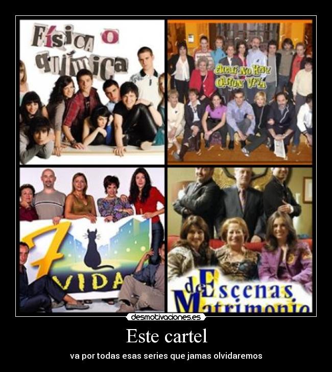 Este cartel -