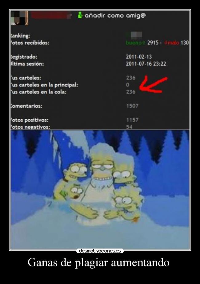 Ganas de plagiar aumentando  - 