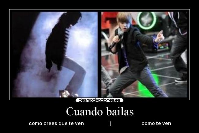 Cuando bailas - como crees que te ven | como te ven