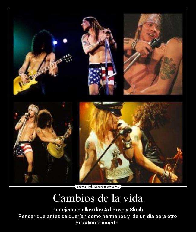 Cambios de la vida - 