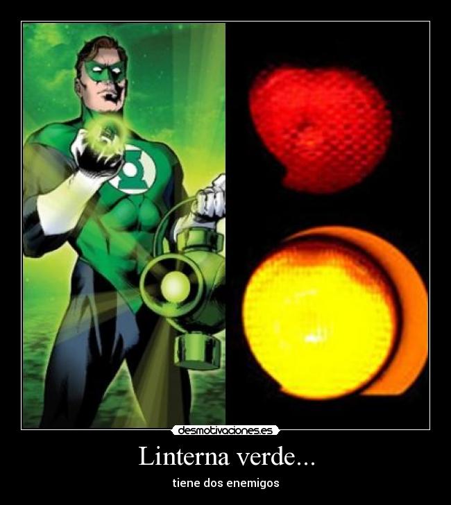 Linterna verde... -