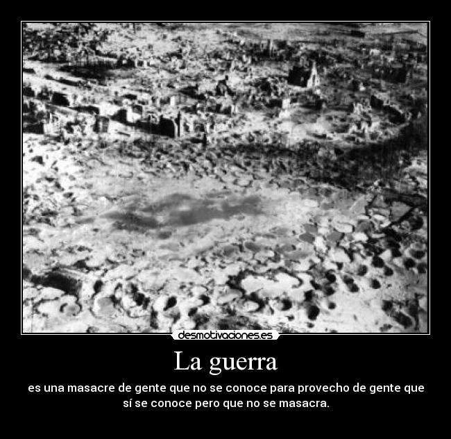 La guerra - 