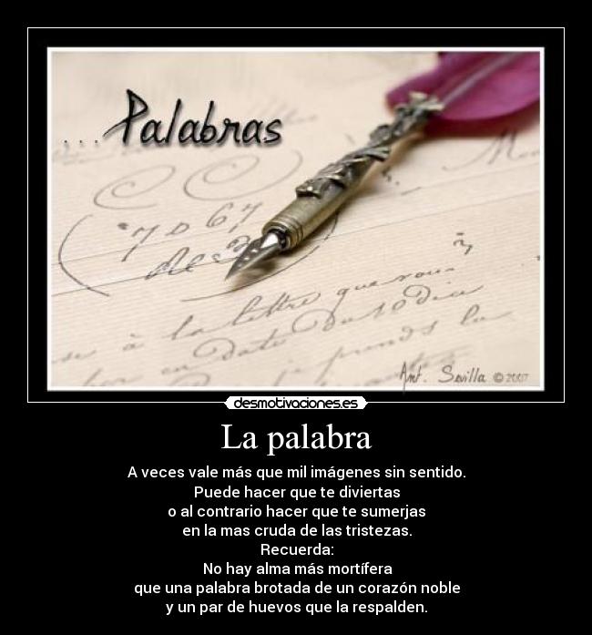 La palabra - 