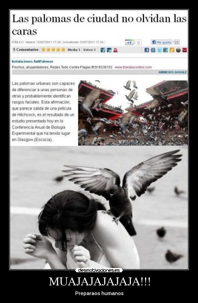 MUAJAJAJAJAJA!!! - Preparaos humanos