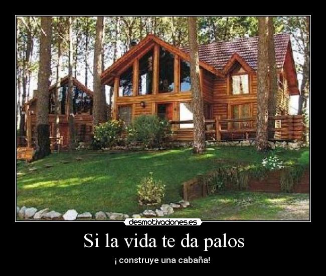 Si la vida te da palos -