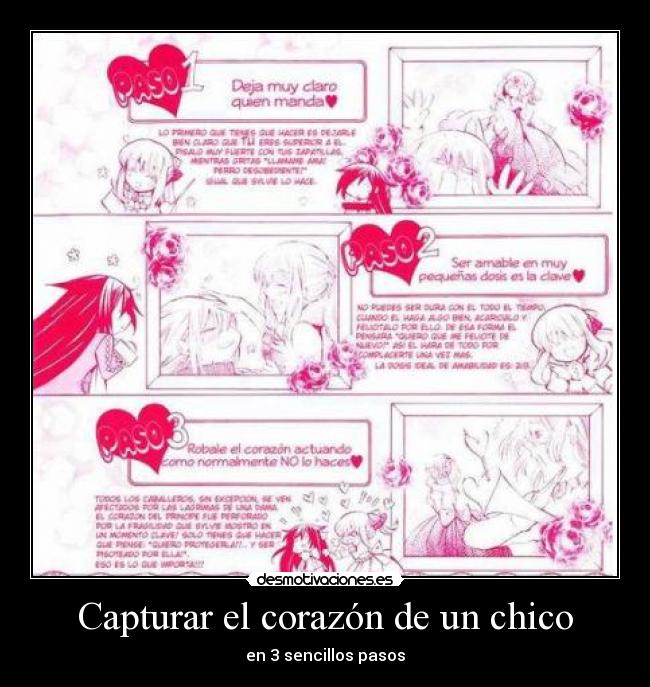 Capturar el corazón de un chico -