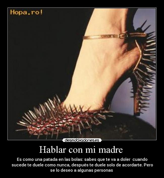 Hablar con mi madre  - 