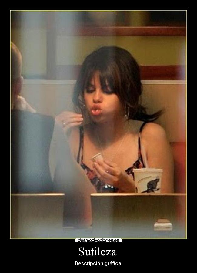 Sutileza - Descripción gráfica