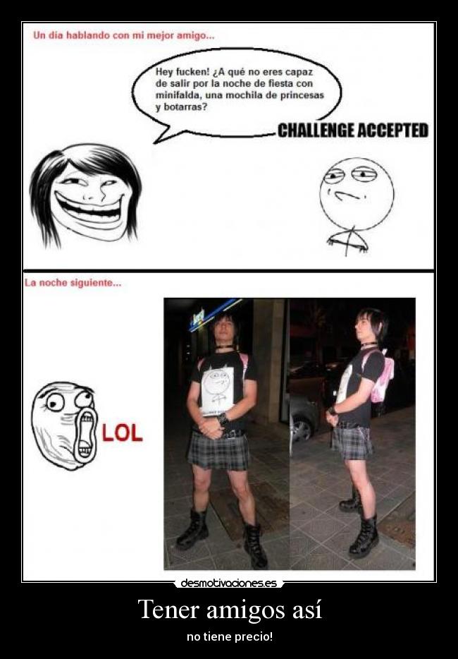 Tener amigos así - no tiene precio!