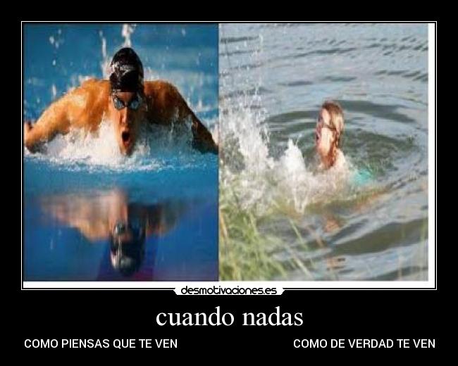 cuando nadas - 