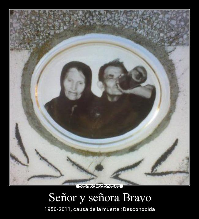Señor y señora Bravo -