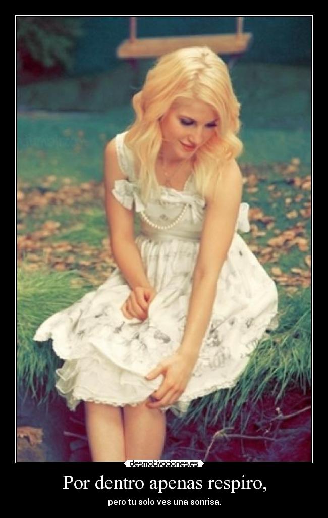 Por dentro apenas respiro, - 