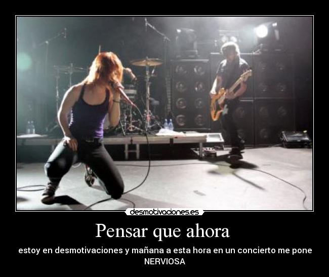 Pensar que ahora  - 