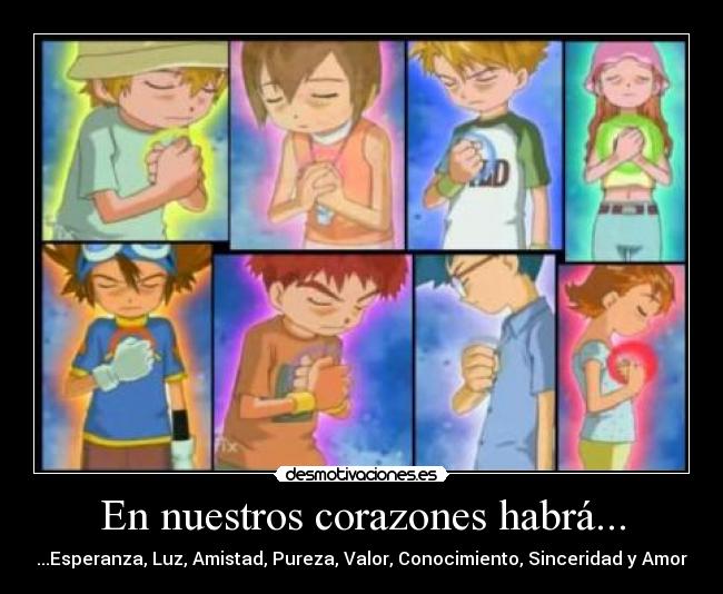 En nuestros corazones habrá... -