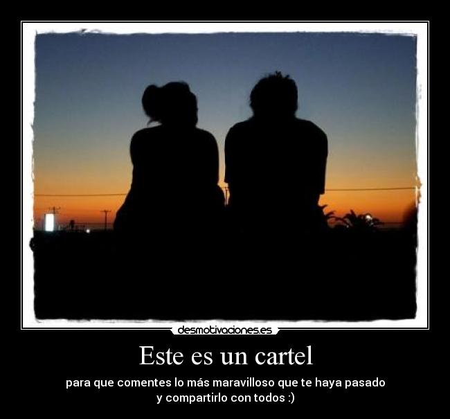 Este es un cartel - 