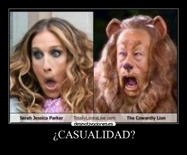 ¿CASUALIDAD? -