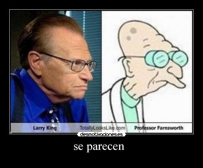 se parecen   - 